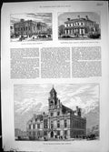 Old 1882 Municipal Buildings Great Yarmouth Townhall Shadingfield Lod Victorian