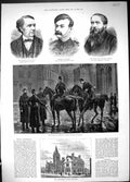 Old 1882 Louis Blanc Sergeant Danvers Raikes Ireland Police Patrol Ha Victorian
