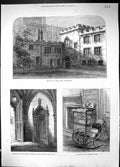 Old 1881 Entrance Deanery Dean'S-Yard Study Westminster London Archit Victorian