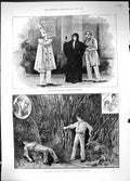 Old 1887 Scene Pleasure Drury Lane Theatre Bells Haslemere Adelphi Lo Victorian