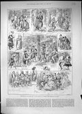 Old 1884 Theatricals Open Air As You Like It Commbe House Kingston-On Victorian