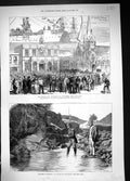 Old 1880 Basuto War Departure Volunteers Cape Town Braemar Fly Fishin Victorian