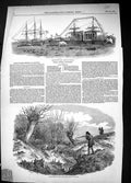 Old 1850 Reception Lord Gough Calcutta Ships Rabbit Shooting Tunbridg Victorian