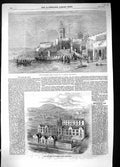 Old 1860 Port Tangier Birdseye Scarborough New Workhouse Architecture Victorian