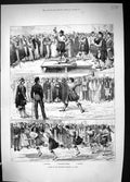 Old 1883 Games Highland Brigade Cairo Egypt Sword Dance Throwing Hamm Victorian