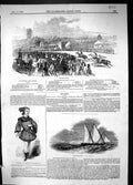 Old 1845 Warwick Horse Races Duprez Drury Lane Theatre Slave Ship Fel Victorian