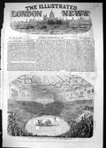 Old Antique Print 1852 Inauguration Winter Circus Paris Emperor Napoleon 19th
