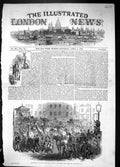 Old 1847 Procession Hughes Theatrical Troupe Elephants Camels Horses Victorian