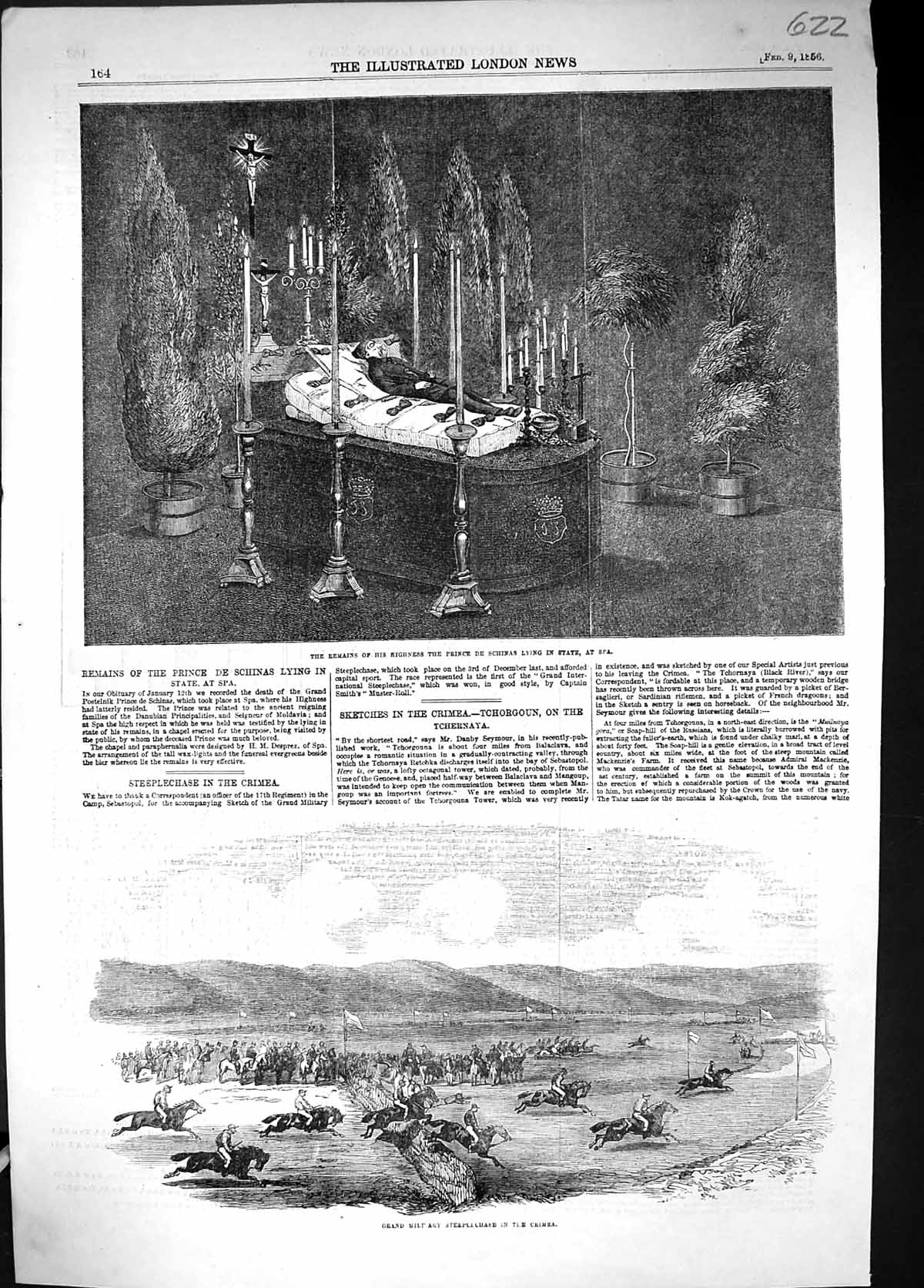 Old Grand Military Steeplechase Crimea 1856 Remains Prince Schinas Ly Victorian