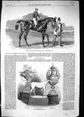 Old 1860 Sweetsauce Horse Winner Stewards Cup Goodwood Race Plate Che Victorian