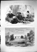 Antique Print 1884 College Life Prince LeopCampbell Wykeham Oxford Claremon