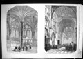 Old 1856 Chapter-House Salisbury Cathedral Interior Christ Church Oxf Victorian