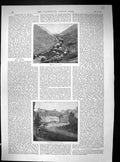 Old 1888 Jamestown St. Helena Government House Pears Business Offices 19th