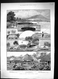 Old 1893 Samoa South Pacific Ocean Ship Adler Baron Pilsach Mouted Ho 19th