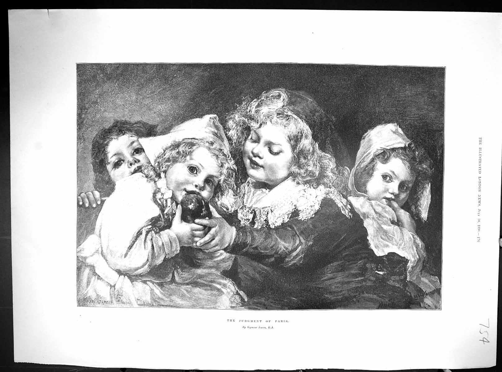 Old George Sumner Bishop Guildford Winchester 1898 Children Judgement 19th