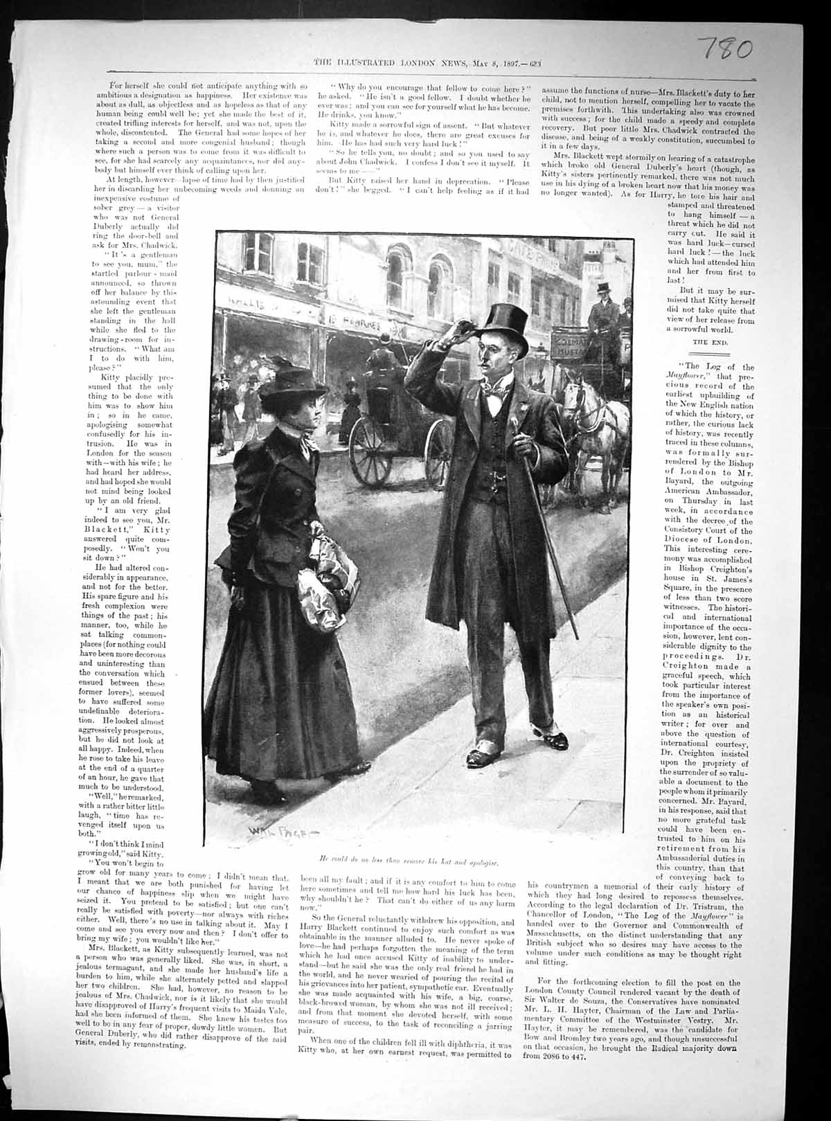 Old Royal Yacht Victoria Albert Queen Ship India Famine 1897 Street S 19th