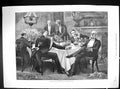 Old Key Victoria Hospital Children 1886 After Dinner Politics Men Mee 19th