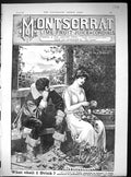 Antique Print 1885 Montserrat Lime-Juice Cordial Maple Rudge Tea Negretti 19th