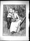 Old 1893 Love'S Messenger Romance Doctors Bruch Mother Convent Americ 19th