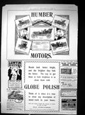 Old 1904 Humber Motors Globe Polish Dewars Whisky Cuticura Soap Fishe 20th