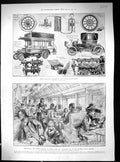 Old 1904 Motor Car Crystal Palace Show Railway Canada-Pacific Car Men 20th