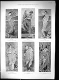 Old 1894 Ladies Sea-Gulls Oranges Battledore Canaries Waiting Cross L 19th