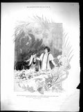 Old 1896 Fete Madame Sarah Bernhardt Sardou German Lloyd Steam Ship S 19th