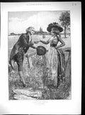 Old 1893 Romance Man Lady Partridge Taine Minto Edward Heneage Madame 19th