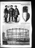 Old 1868 Gasher Gas Company Bethnal Green Yeomen Tower London ScotVictorian