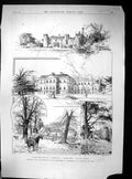 Old 1897 Addington Park Archbishop Canterbury Wickham Court Ladies Fa 19th