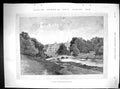 Old 1890 England Architecture Audley End River Bridge Military Exhibi 19th