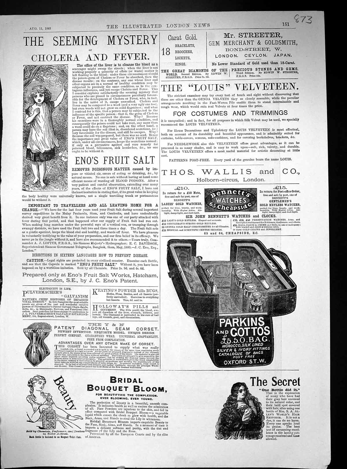 Old 1883 Parkins Gottos Eno'S Salt Wallis Whitebait Fishing Boats Fis 19th