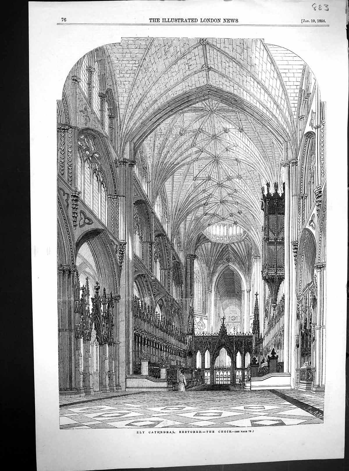 Old 1856 Cups Spoons Christ'S College Cambridge Founders Ely Cathedra 19th
