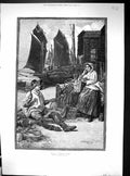 Antique Print 1885 Sweet Summer Time Fisherman Nets Boats Parkins Gsmiths 19th
