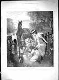 Old Sierra Leone Sulima Manoh Vai Harris 1898 Horse Woman Children Fe 19th
