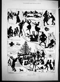 Old 1882 Shakspeare Silhouette John Brinsmead Pianoforte Factory Kent 19th
