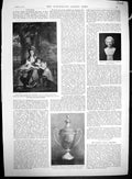 Old 1894 Lady Betty Delme Marble Bust Keats Bisley Rifle Cup Opera Wi 19th