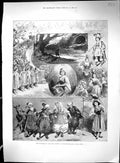 Old 1898 Pantomime Forty Thieves Theatre Royal Drury Lane Lord Iveagh 19th