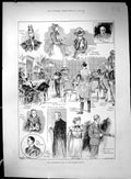 Old 1898 Manoeuvres Jane Haymarket Theatre Tiberias Sea Galilee Pales 19th