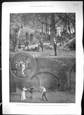 Old 1896 Prisoner Zenda James'S Theatre Castle Rose Hope Willoughby C 19th
