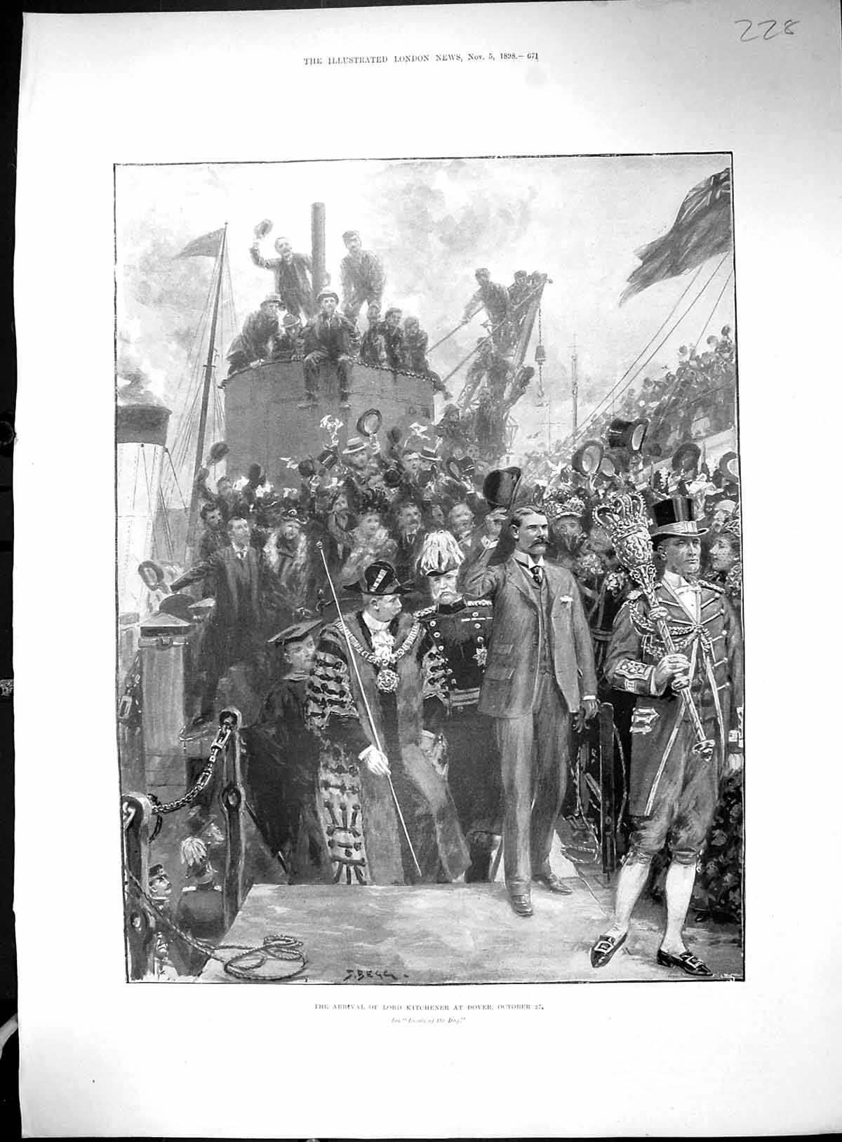Old 1898 Lord Kitchener Dover Ship Last Five Camels Desert Tent CampVictorian