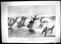 Old 1898 Winter Amusement Germany Ice Sledge Kensington Palace QueenVictorian