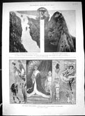 Old 1904 Mountaineering Goodall Scafell Pantomime Theatre Dumpty Drur 20th