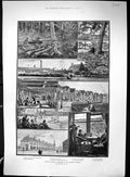 Old 1884 London Cricket Kensington Lawn Tennis Club Duke Wellington E 19th