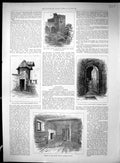 Old 1894 Water Tower Lollards Lambeth Palace Crypt Antechapel Laud'SVictorian