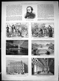 Old 1886 Guthrie Guildhall School Music Killarney Eviction Lucia Baha 19th
