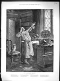 Old 1894 Christmas Hamper Professor Jinks Nursery Pantomime Young Gir 19th