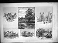 Old Antique Print 1889 Eton College School Quadrangle Church Architecture 19th