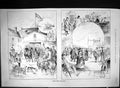 Old Antique Print 1888 Newmarket Horse Racing Sport Hounds Dogs Hunting 19th