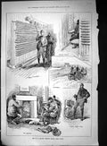 Old 1888 Sir Brooks Fishing House Glen Tanar Wet Lines Winder Rod Rac Victorian